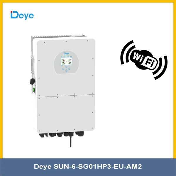 Deye SUN-6K-SG01HP3-EU-AM2 | 3-Phasen Hochvolt Hybridwechselrichter |