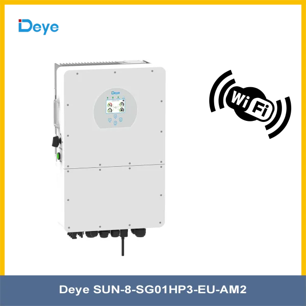 Deye SUN-8K-SG01HP3-EU-AM2 | 3-Phasen Hochvolt Hybridwechselrichter |