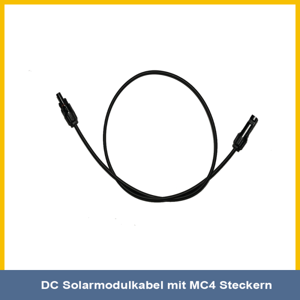 DC Solarmodulkabelset mit MC4 Steckern 3m